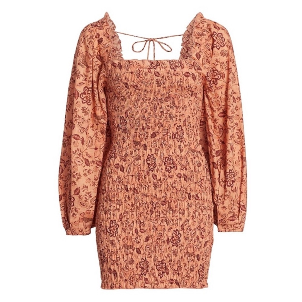 Free People Women’s Smock It to Me Mini Dress - Picture 3 of 15